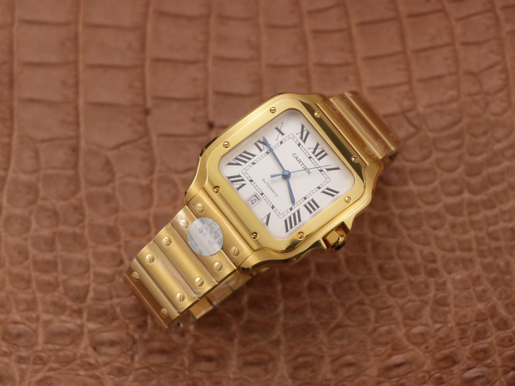 卡地亚手表山度士 cartier SANTOS DE CARTIER WGSA0009 腕表