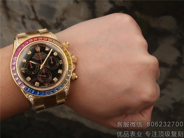 劳力士宇宙计型迪通拿系列黑面
