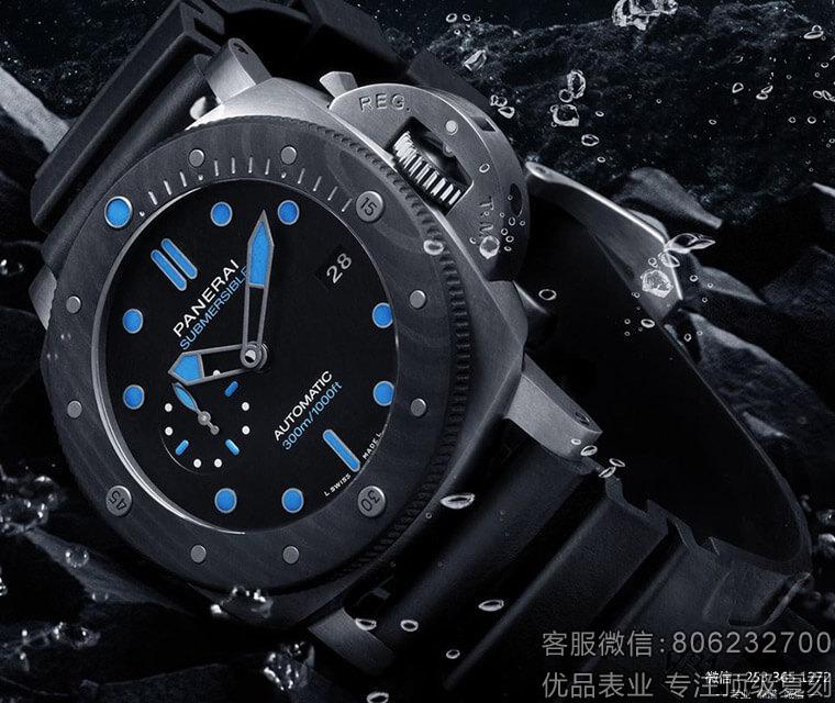VS厂精仿沛纳海Pam799碳纤维复刻潜水表新款预售