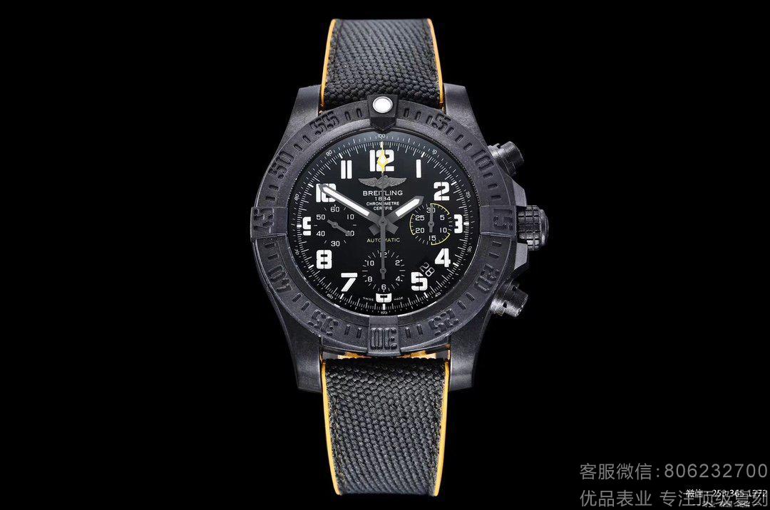 GF厂百年灵复仇者飓风45系列计时机械腕表新品