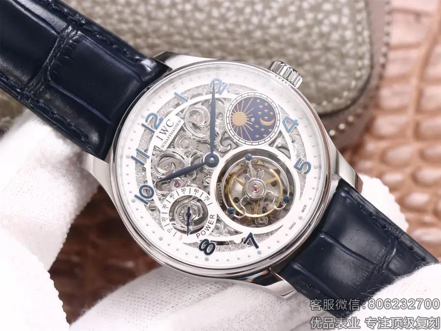 IWC万国表IW504501腕表葡萄牙鏤空系列陀飞轮手表