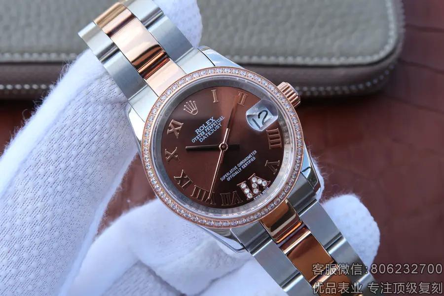 精仿女装劳力士日志型31MM-顶级复刻表一手货商家