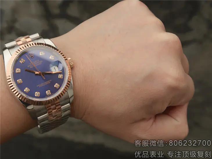 复刻劳力士日志型价格 紫盘钻刻度