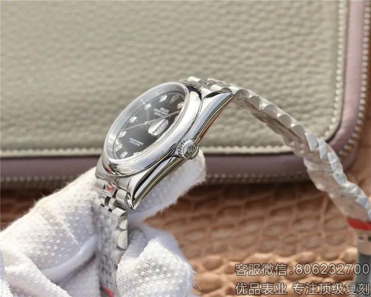 劳力士日志型ii rolex高仿品牌黑面手表