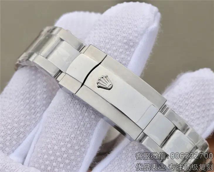 1比1高仿劳力士 高仿劳力士日志蓝盘手表