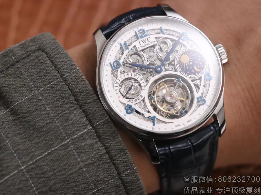 IWC万国表IW504501腕表葡萄牙鏤空系列陀飞轮手表