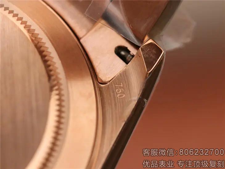 一比一高仿迪通拿18K金全自动机械货到付款手表