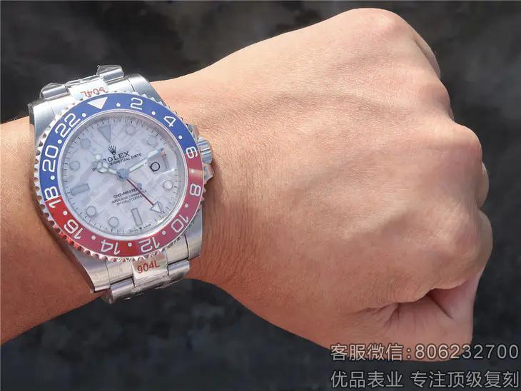 劳力士一比一精仿格林尼治型II系列m126719blro-0002腕表