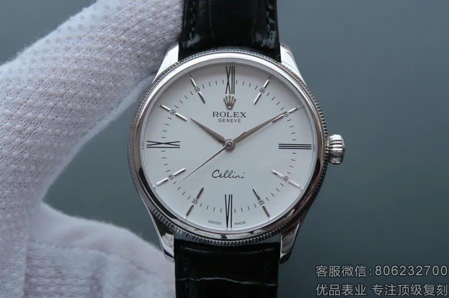 劳力士精仿一比一切利尼系列50509-0007复刻表