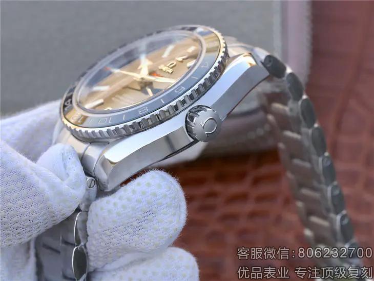 一比一复刻欧米茄海马系列232.30.44.22.01.001GMT腕表 直径43.5mm
