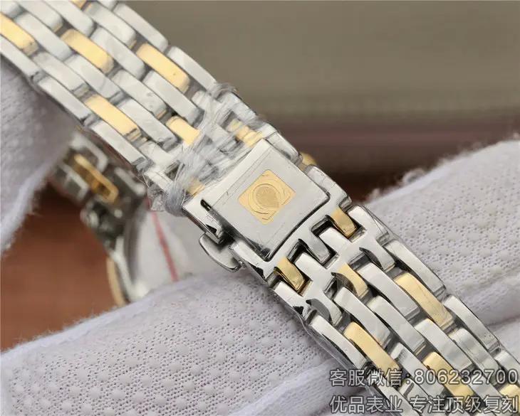 精仿欧米茄蝶飞石英系列女款18K黄金