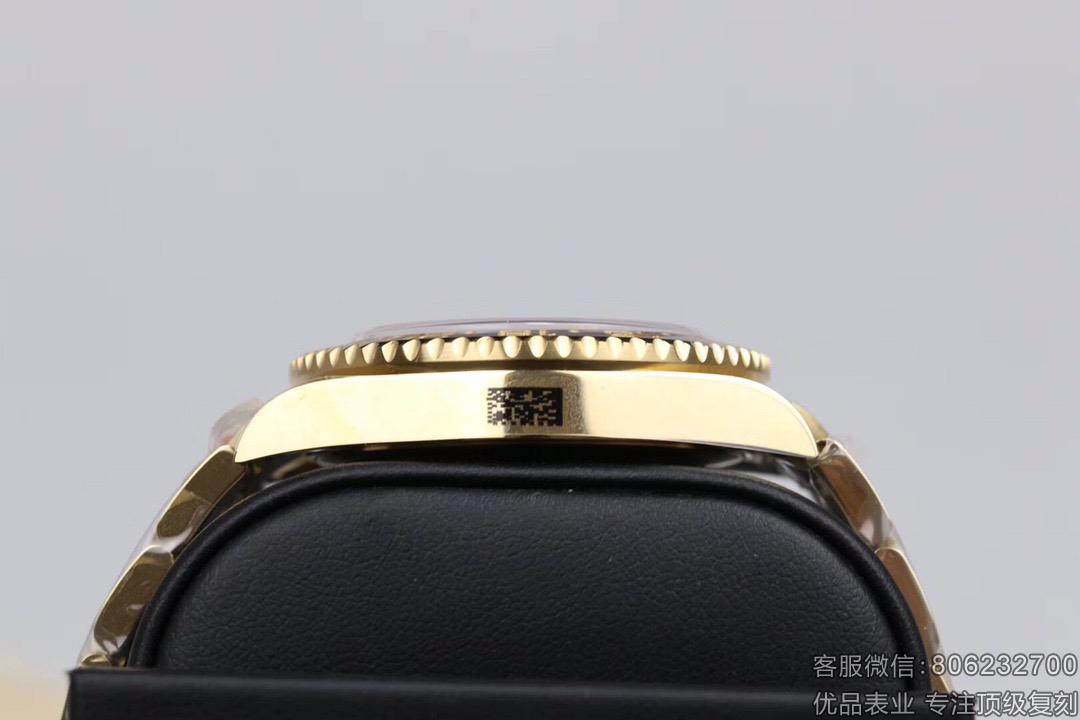 劳力士复刻格林尼治18K黄金系列116718-LN-78208手表