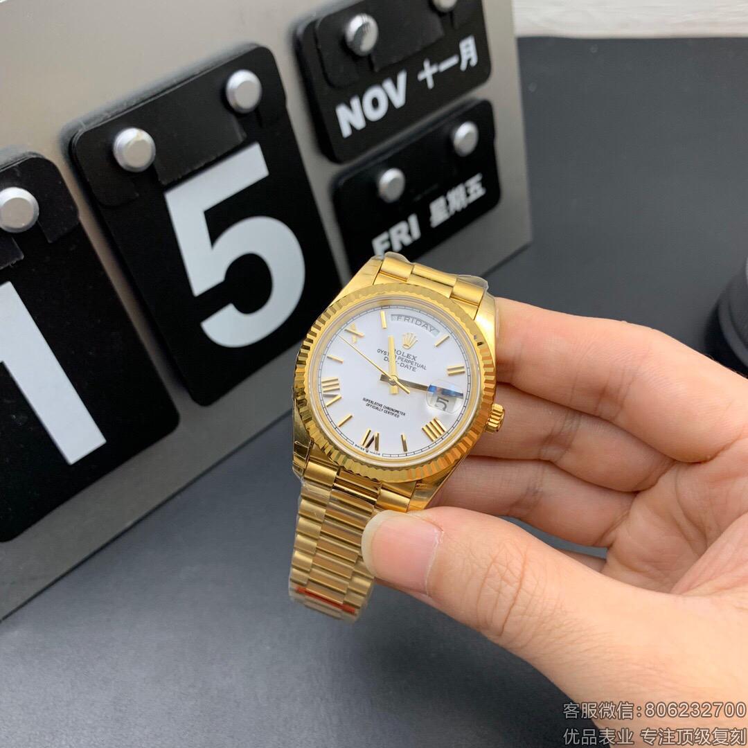 (台湾长荣出品) 劳力士全表盘铸金星期日历型系列m228238-0042腕表