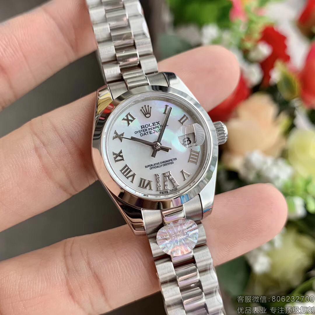 精仿劳力士女装复刻rolex日志型