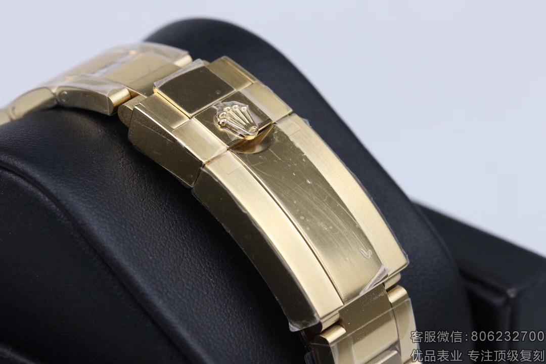 劳力士复刻格林尼治18K黄金系列116718-LN-78208手表