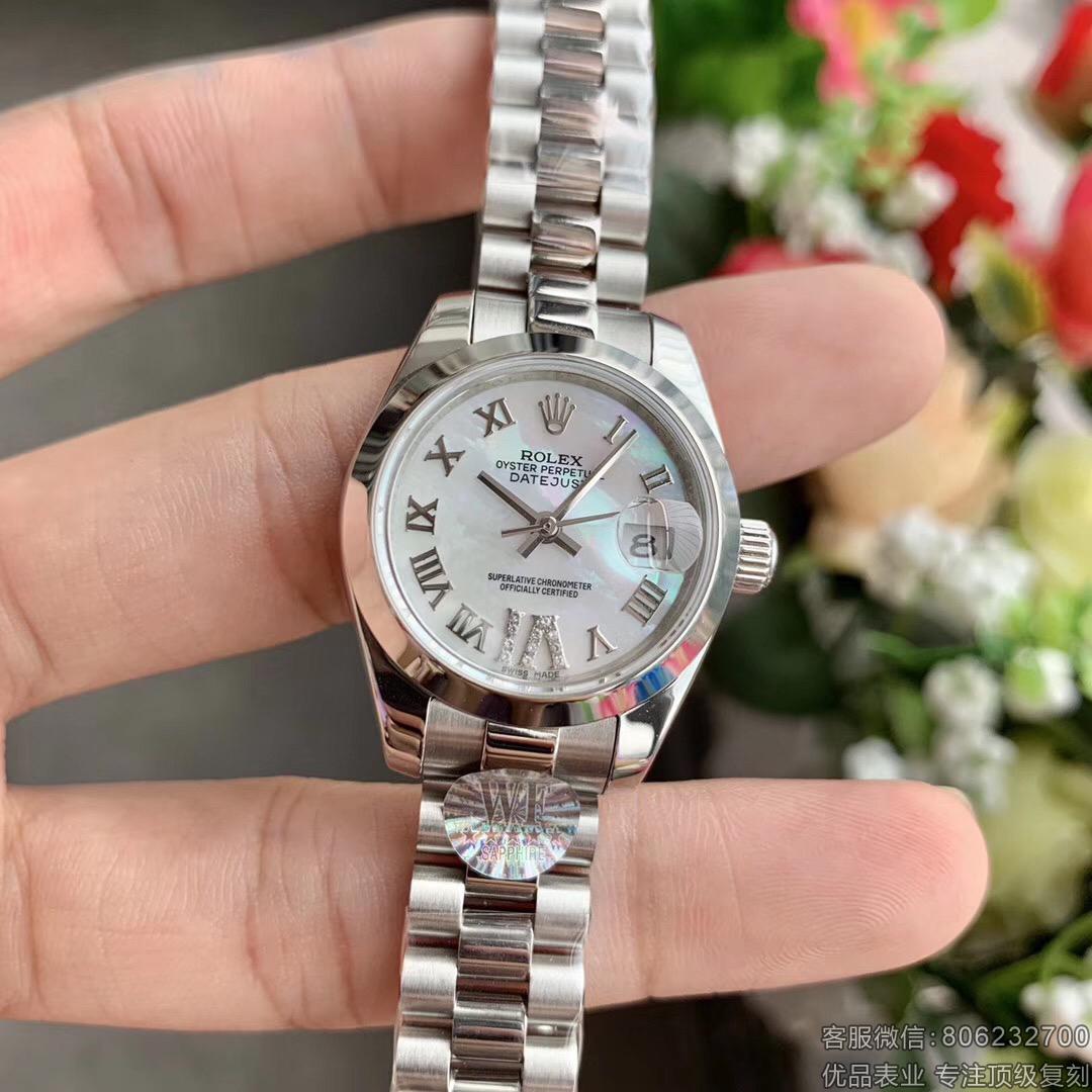 精仿劳力士女装复刻rolex日志型