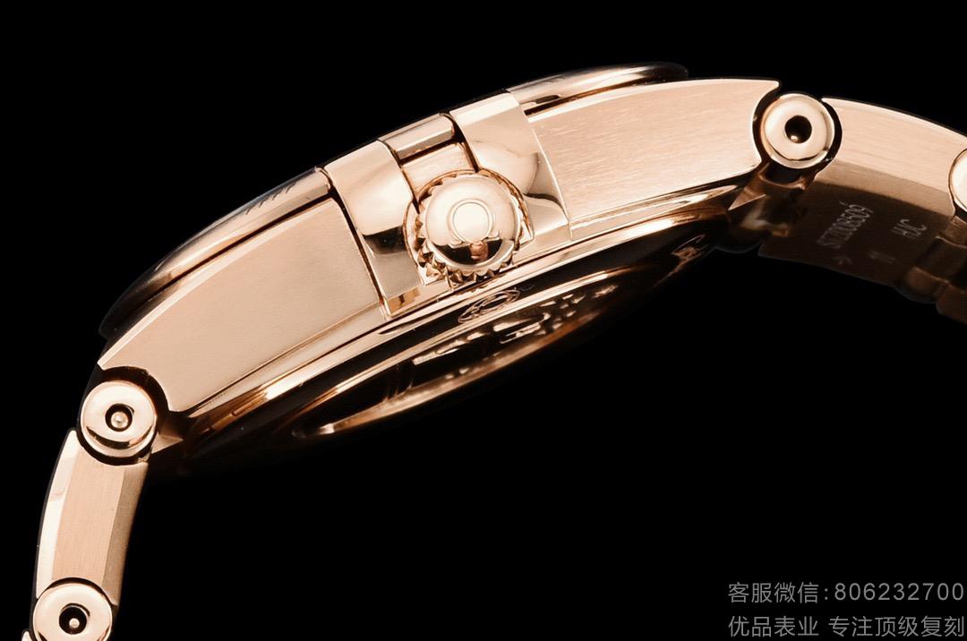 欧米茄精仿瑞士星座系列131.50.25.60.53.002高仿石英女表