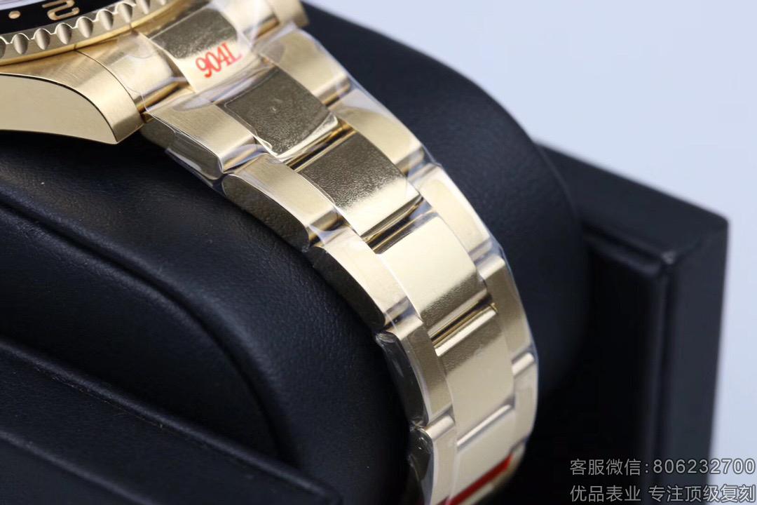 劳力士复刻格林尼治18K黄金系列116718-LN-78208手表