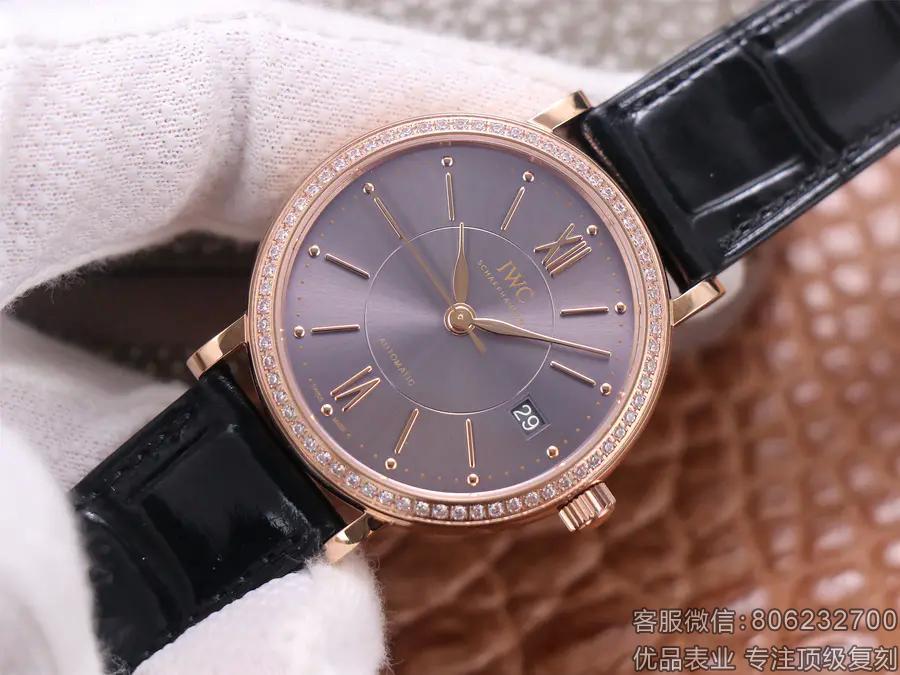 IWC万国表柏涛菲诺系列进口机械高仿女表