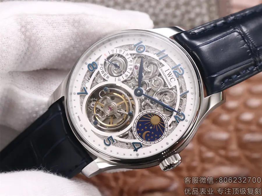 IWC万国表IW504501腕表葡萄牙鏤空系列陀飞轮手表