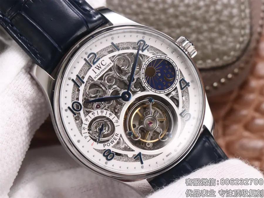IWC万国表IW504501腕表葡萄牙鏤空系列陀飞轮手表