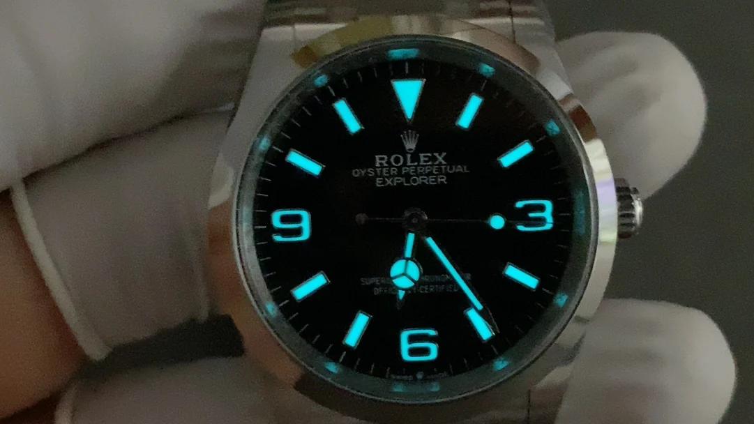 劳力士探险家型手表系列m124270-0001腕表36MM