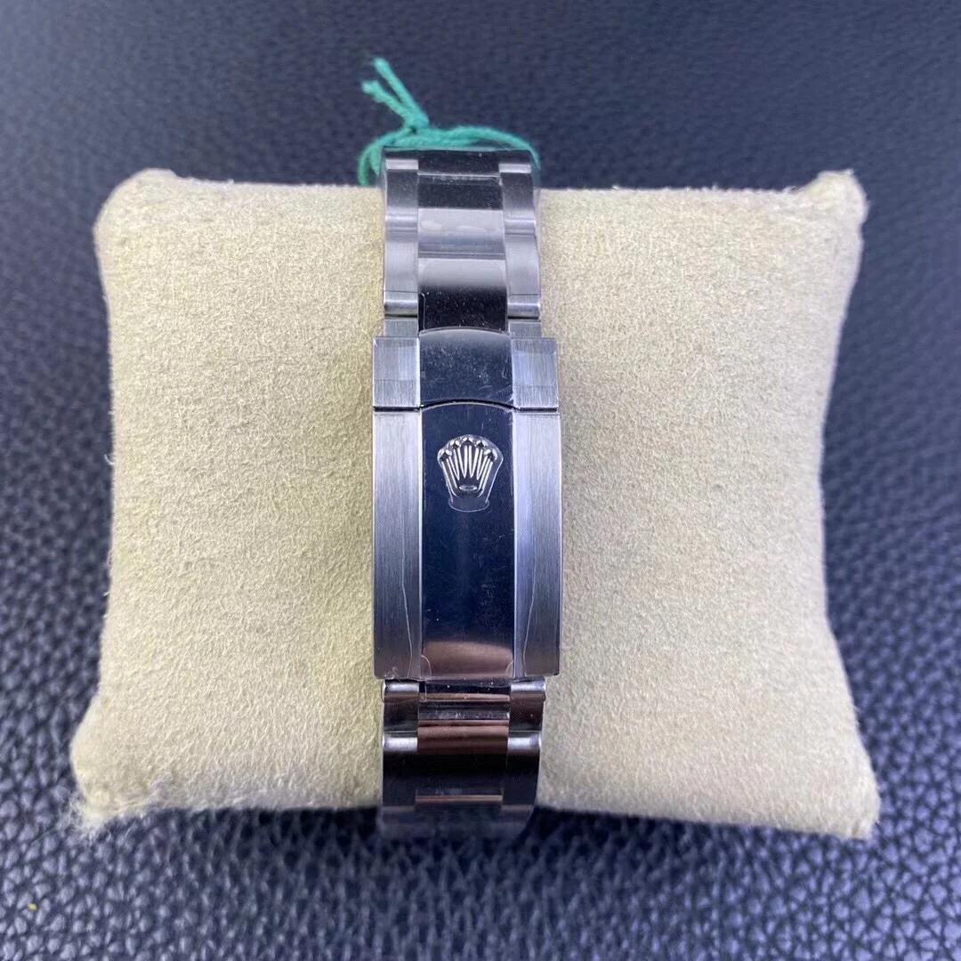劳力士格磁型系列m116400gv-0002蓝盘腕表 闪电针