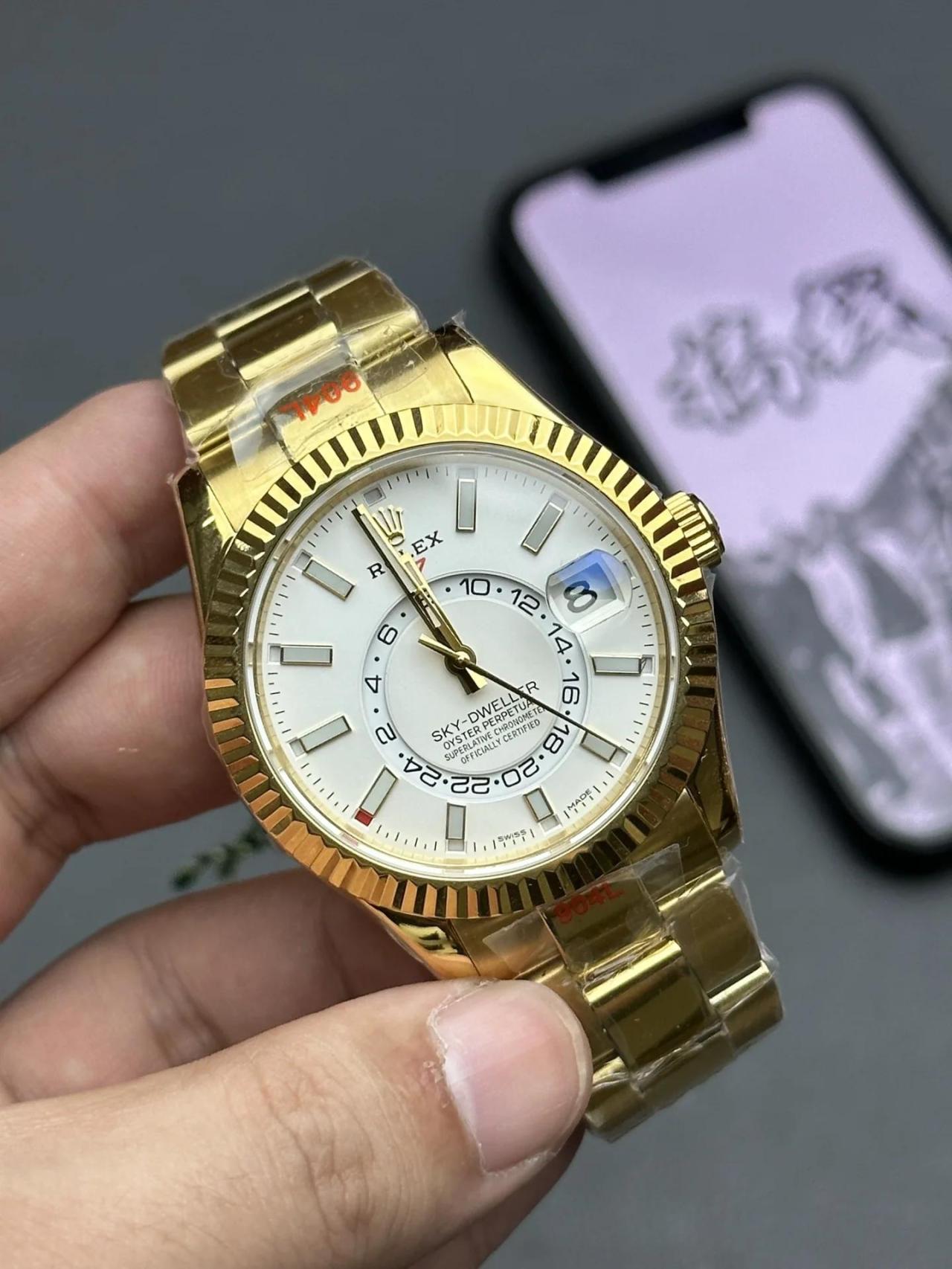 复刻机械劳力士纵航者型系列m336938-0003腕表
