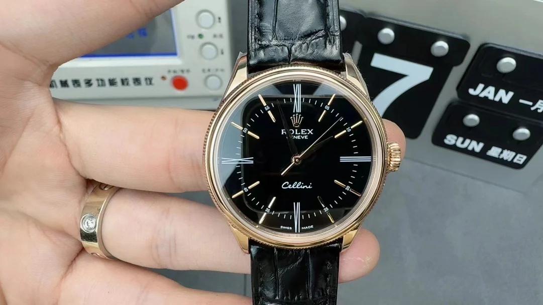 劳力士一比一进口机械切利尼系列m50505-0009腕表