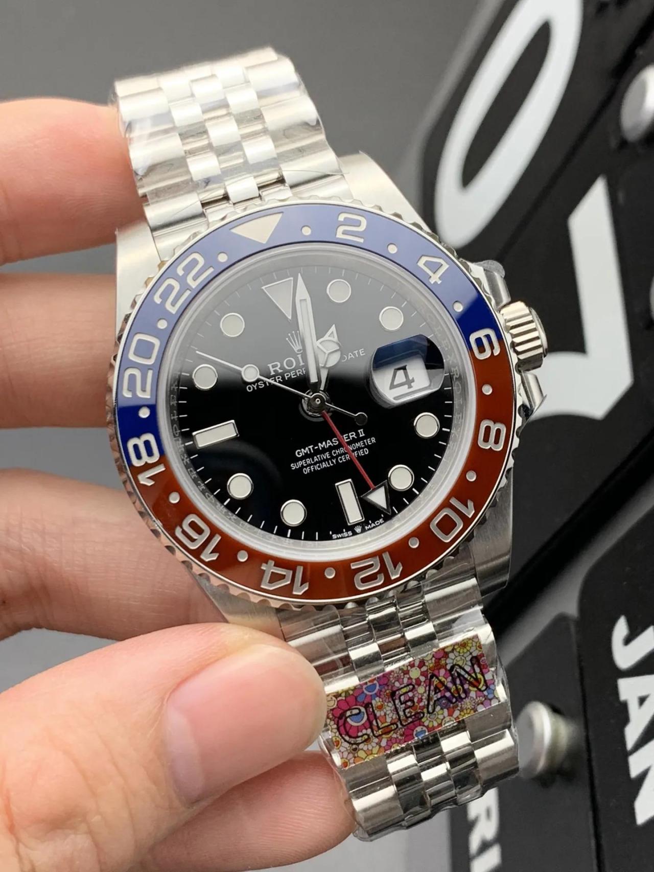 劳力士格林尼治型II系列m126710blro-0001腕表(可乐圈)