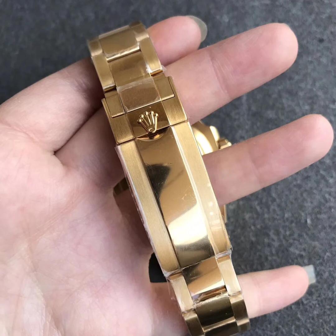 劳力士潜航者型系列m126618lb-0002腕表全金蓝水鬼