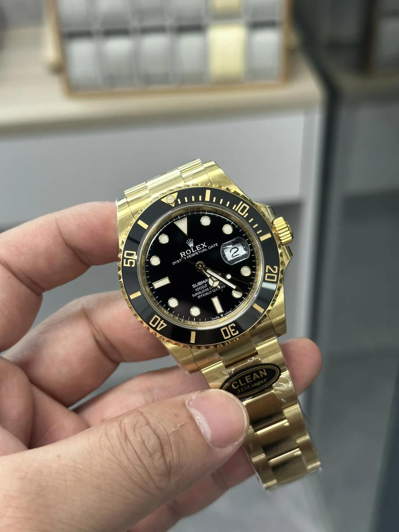 劳力士潜航者型系列116618LN-97208 黑盘腕表全金黑水鬼