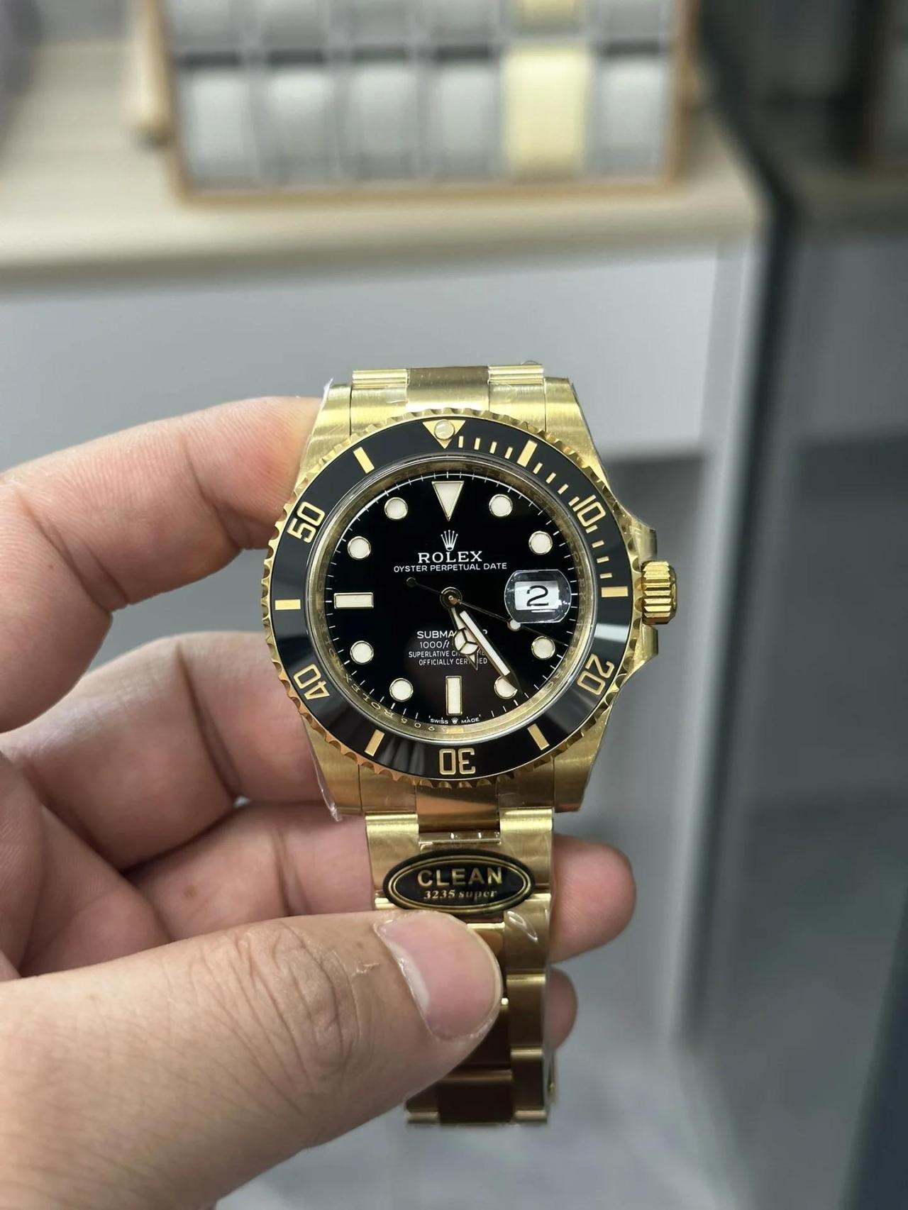 劳力士潜航者型系列116618LN-97208 黑盘腕表全金黑水鬼