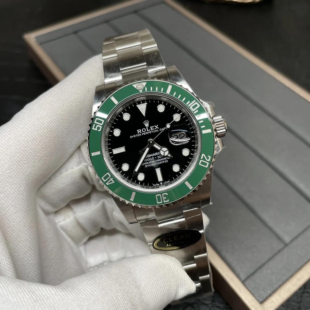 劳力士潜航者型系列m126610lv-0002腕表(新款绿水鬼)