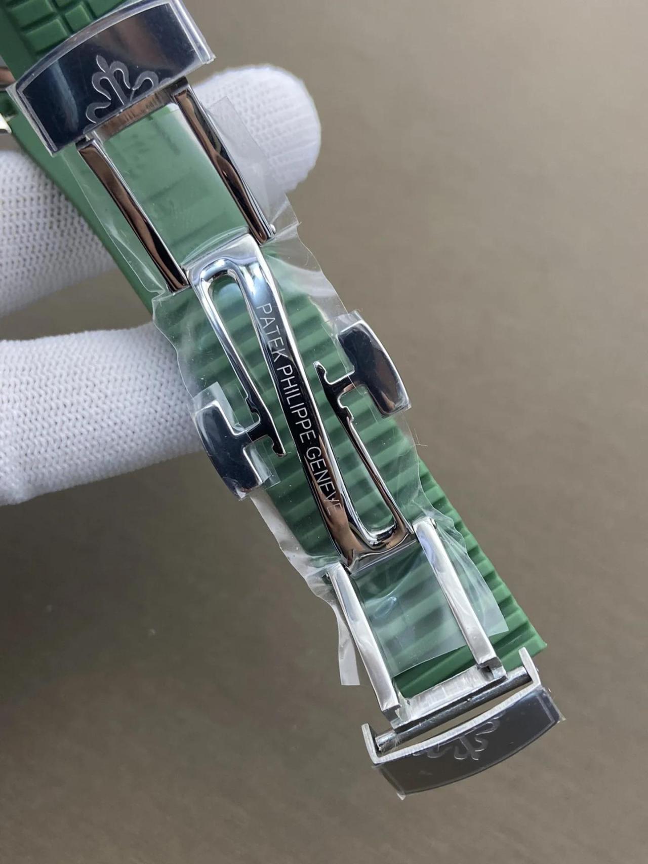 百达翡丽一比一AQUANAUT系列5168G-010全自动机械手表
