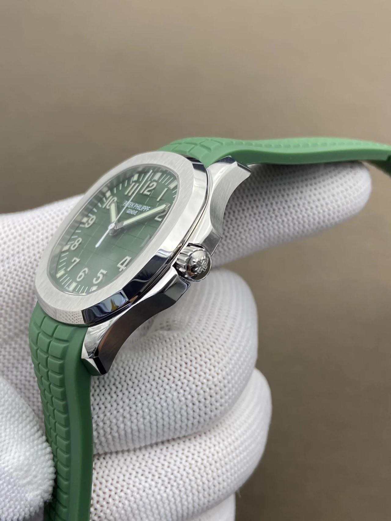 百达翡丽一比一AQUANAUT系列5168G-010全自动机械手表