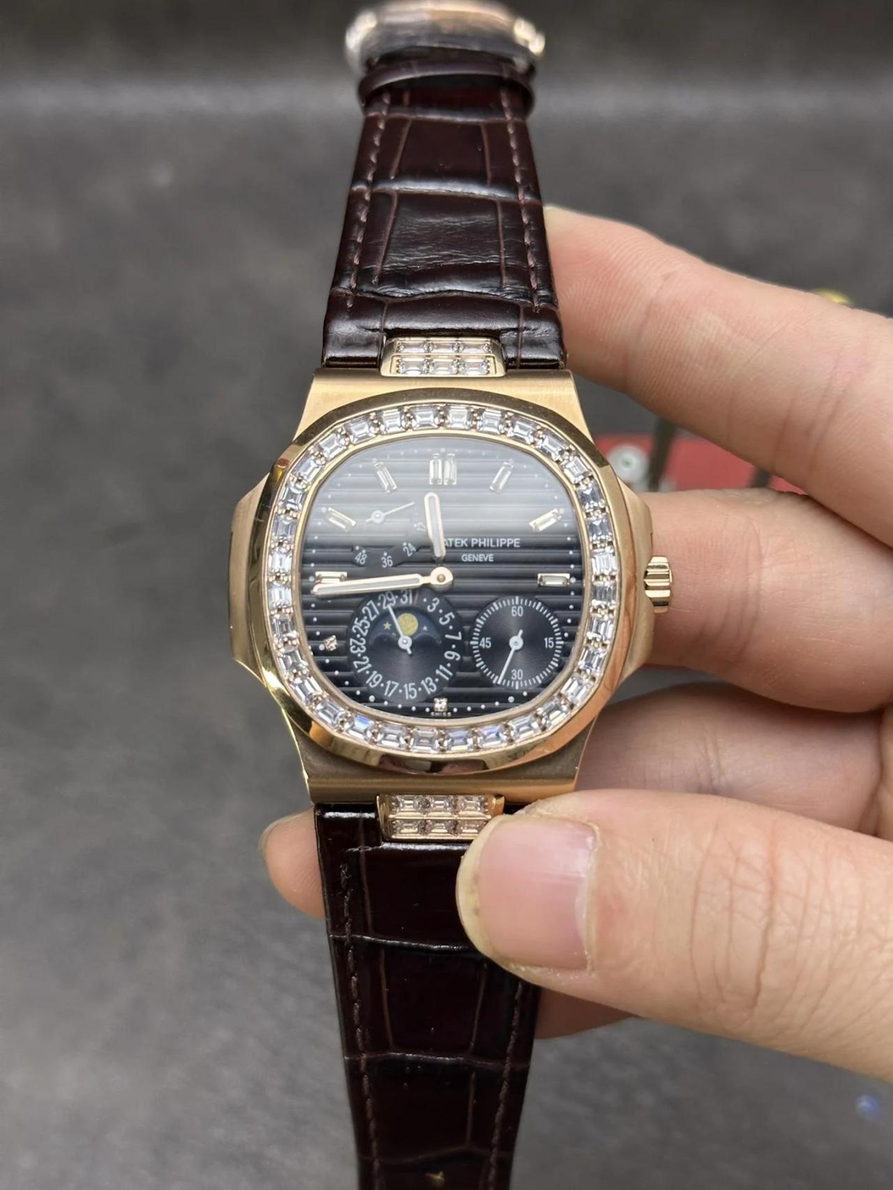 百达翡丽优雅系列5724R-001腕表复刻男士品牌表